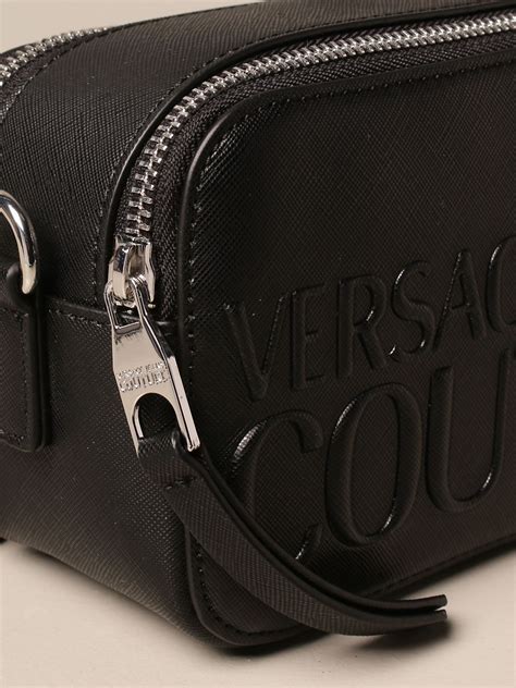 versace jeans couture包包|Versace Jeans black.